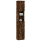 vidaXL Badezimmerschrank Räuchereiche 32x25,5x190 cm Holzwerkstoff vidaXL Badezimmerschrank Räuchereiche 32x25,5x190 cm Holzwerkstoff