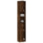 vidaXL Badezimmerschrank Räuchereiche 32x25,5x190 cm Holzwerkstoff vidaXL Badezimmerschrank Räuchereiche 32x25,5x190 cm Holzwerkstoff