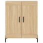 Highboard Sonoma-Eiche 69,5x34x180 cm Holzwerkstoff Highboard Sonoma-Eiche 69,5x34x180 cm Holzwerkstoff