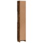 vidaXL Badezimmerschrank Räuchereiche 32x25,5x190 cm Holzwerkstoff vidaXL Badezimmerschrank Räuchereiche 32x25,5x190 cm Holzwerkstoff