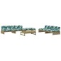 vidaXL 6-tlg. Garten-Lounge-Set mit Kissen Imprägniertes Kiefernholz vidaXL 6-tlg. Garten-Lounge-Set mit Kissen Imprägniertes Kiefernholz