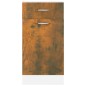 vidaXL Unterschrank mit Schublade Räuchereiche 40x46x81,5 cm vidaXL Unterschrank mit Schublade Räuchereiche 40x46x81,5 cm