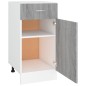 vidaXL Unterschrank mit Schublade Grau Sonoma 40x46x81,5 cm vidaXL Unterschrank mit Schublade Grau Sonoma 40x46x81,5 cm