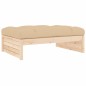 vidaXL 2-tlg. Garten-Lounge-Set mit Kissen Massivholz vidaXL 2-tlg. Garten-Lounge-Set mit Kissen Massivholz