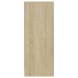vidaXL Schuhschrank Sonoma-Eiche 31,5x35x90 cm Holzwerkstoff vidaXL Schuhschrank Sonoma-Eiche 31,5x35x90 cm Holzwerkstoff