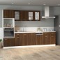 vidaXL Unterschrank mit Schublade Braun Eichen-Optik 40x46x81,5 cm vidaXL Unterschrank mit Schublade Braun Eichen-Optik 40x46x81,5 cm