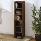 vidaXL CD-Regal Braun Eichen-Optik 21x20x88 cm Holzwerkstoff vidaXL CD-Regal Braun Eichen-Optik 21x20x88 cm Holzwerkstoff