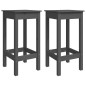 vidaXL 5-tlg. Bar-Set Grau Massivholz Kiefer vidaXL 5-tlg. Bar-Set Grau Massivholz Kiefer