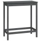 vidaXL 5-tlg. Bar-Set Grau Massivholz Kiefer vidaXL 5-tlg. Bar-Set Grau Massivholz Kiefer