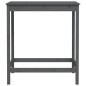 vidaXL 5-tlg. Bar-Set Grau Massivholz Kiefer vidaXL 5-tlg. Bar-Set Grau Massivholz Kiefer