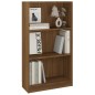 vidaXL Bücherregal Braun Eiche 60x24x109 cm Holzwerkstoff vidaXL Bücherregal Braun Eiche 60x24x109 cm Holzwerkstoff