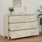 vidaXL Sideboard HAMAR Honigbraun 113x40x80 cm Massivholz Kiefer vidaXL Sideboard HAMAR Honigbraun 113x40x80 cm Massivholz Kiefer