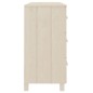 vidaXL Sideboard HAMAR Honigbraun 113x40x80 cm Massivholz Kiefer vidaXL Sideboard HAMAR Honigbraun 113x40x80 cm Massivholz Kiefer
