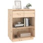 vidaXL Beistellschrank 60x34x75 cm Massivholz Kiefer vidaXL Beistellschrank 60x34x75 cm Massivholz Kiefer