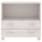 vidaXL Sideboard HAMAR Weiß 85x35x80 cm Massivholz Kiefer vidaXL Sideboard HAMAR Weiß 85x35x80 cm Massivholz Kiefer
