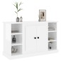 vidaXL Sideboard Hochglanz-Weiß 100x35,5x60 cm Holzwerkstoff vidaXL Sideboard Hochglanz-Weiß 100x35,5x60 cm Holzwerkstoff