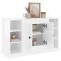 vidaXL Sideboard Hochglanz-Weiß 100x35,5x60 cm Holzwerkstoff vidaXL Sideboard Hochglanz-Weiß 100x35,5x60 cm Holzwerkstoff