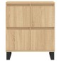 Sideboards 2 Stk. Sonoma-Eiche Holzwerkstoff Sideboards 2 Stk. Sonoma-Eiche Holzwerkstoff