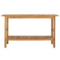 vidaXL Waschtisch Massivholz Teak 132x45x75cm vidaXL Waschtisch Massivholz Teak 132x45x75cm