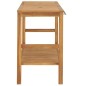 vidaXL Waschtisch Massivholz Teak 132x45x75cm vidaXL Waschtisch Massivholz Teak 132x45x75cm
