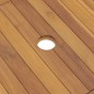 vidaXL Waschtisch Massivholz Teak 132x45x75cm vidaXL Waschtisch Massivholz Teak 132x45x75cm