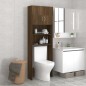 vidaXL Waschmaschinenschrank Braun Eichen-Optik 64x25,5x190 cm vidaXL Waschmaschinenschrank Braun Eichen-Optik 64x25,5x190 cm