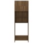 vidaXL Waschmaschinenschrank Braun Eichen-Optik 64x25,5x190 cm vidaXL Waschmaschinenschrank Braun Eichen-Optik 64x25,5x190 cm
