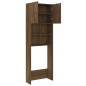 vidaXL Waschmaschinenschrank Braun Eichen-Optik 64x25,5x190 cm vidaXL Waschmaschinenschrank Braun Eichen-Optik 64x25,5x190 cm