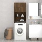 vidaXL Waschmaschinenschrank Braun Eichen-Optik 64x25,5x190 cm vidaXL Waschmaschinenschrank Braun Eichen-Optik 64x25,5x190 cm