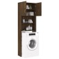 vidaXL Waschmaschinenschrank Braun Eichen-Optik 64x25,5x190 cm vidaXL Waschmaschinenschrank Braun Eichen-Optik 64x25,5x190 cm