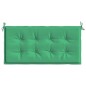 Gartenbank-Auflage Grün 100x50x3 cm Oxford-Gewebe Gartenbank-Auflage Grün 100x50x3 cm Oxford-Gewebe