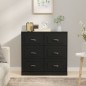 vidaXL Sideboard Schwarz 70x35,5x67,5 cm Holzwerkstoff vidaXL Sideboard Schwarz 70x35,5x67,5 cm Holzwerkstoff