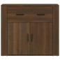 vidaXL Sideboard Braun Eichen-Optik 80x33x70 cm Holzwerkstoff vidaXL Sideboard Braun Eichen-Optik 80x33x70 cm Holzwerkstoff