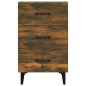 vidaXL Nachttisch Räuchereiche 40x40x66 cm Holzwerkstoff vidaXL Nachttisch Räuchereiche 40x40x66 cm Holzwerkstoff