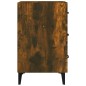 vidaXL Nachttisch Räuchereiche 40x40x66 cm Holzwerkstoff vidaXL Nachttisch Räuchereiche 40x40x66 cm Holzwerkstoff