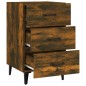 vidaXL Nachttisch Räuchereiche 40x40x66 cm Holzwerkstoff vidaXL Nachttisch Räuchereiche 40x40x66 cm Holzwerkstoff