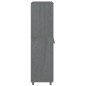 vidaXL Kleiderschrank HAMAR Dunkelgrau 89x50x180 cm Massivholz Kiefer vidaXL Kleiderschrank HAMAR Dunkelgrau 89x50x180 cm Massivholz Kiefer