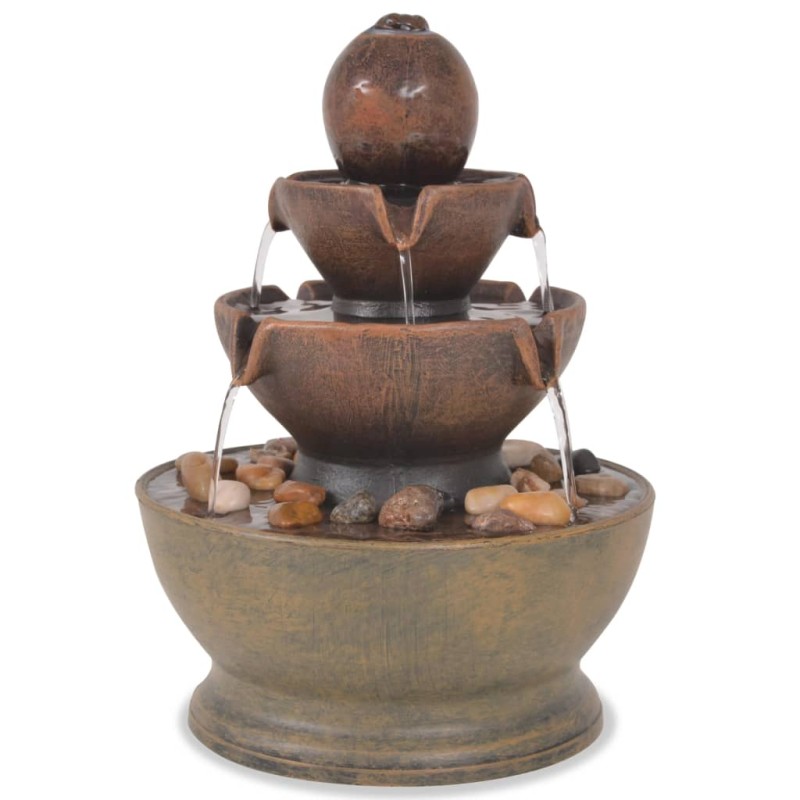 vidaXL Zimmerbrunnen mit Pumpe Polyresin vidaXL Zimmerbrunnen mit Pumpe Polyresin
