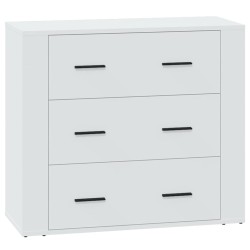 vidaXL Sideboard Weiß 80x33x70 cm Holzwerkstoff