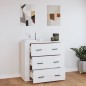 vidaXL Sideboard Weiß 80x33x70 cm Holzwerkstoff vidaXL Sideboard Weiß 80x33x70 cm Holzwerkstoff