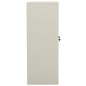 vidaXL Büroschrank Hellgrau 90x40x105 cm Stahl vidaXL Büroschrank Hellgrau 90x40x105 cm Stahl