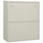 vidaXL Büroschrank Hellgrau 90x40x105 cm Stahl vidaXL Büroschrank Hellgrau 90x40x105 cm Stahl