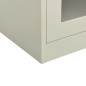 vidaXL Büroschrank Hellgrau 90x40x105 cm Stahl vidaXL Büroschrank Hellgrau 90x40x105 cm Stahl