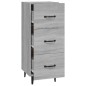 vidaXL Sideboard Grau Sonoma 34,5x34x90 cm Holzwerkstoff vidaXL Sideboard Grau Sonoma 34,5x34x90 cm Holzwerkstoff
