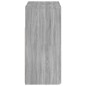 vidaXL Sideboard mit LED-Beleuchtung Grau Sonoma 80x35x75 cm vidaXL Sideboard mit LED-Beleuchtung Grau Sonoma 80x35x75 cm
