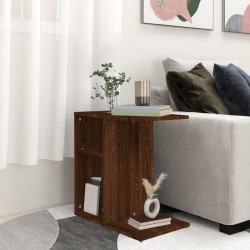 vidaXL Beistelltisch Braun Eichen-Optik 50x30x50 cm Holzwerkstoff