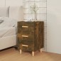 vidaXL Nachttisch Räuchereiche 40x40x66 cm Holzwerkstoff vidaXL Nachttisch Räuchereiche 40x40x66 cm Holzwerkstoff