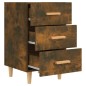 vidaXL Nachttisch Räuchereiche 40x40x66 cm Holzwerkstoff vidaXL Nachttisch Räuchereiche 40x40x66 cm Holzwerkstoff