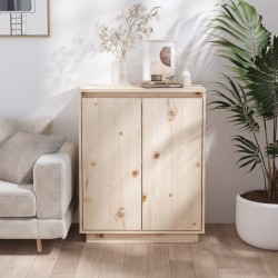 vidaXL Sideboard 60x34x75 cm Massivholz Kiefer
