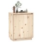 vidaXL Sideboard 60x34x75 cm Massivholz Kiefer vidaXL Sideboard 60x34x75 cm Massivholz Kiefer
